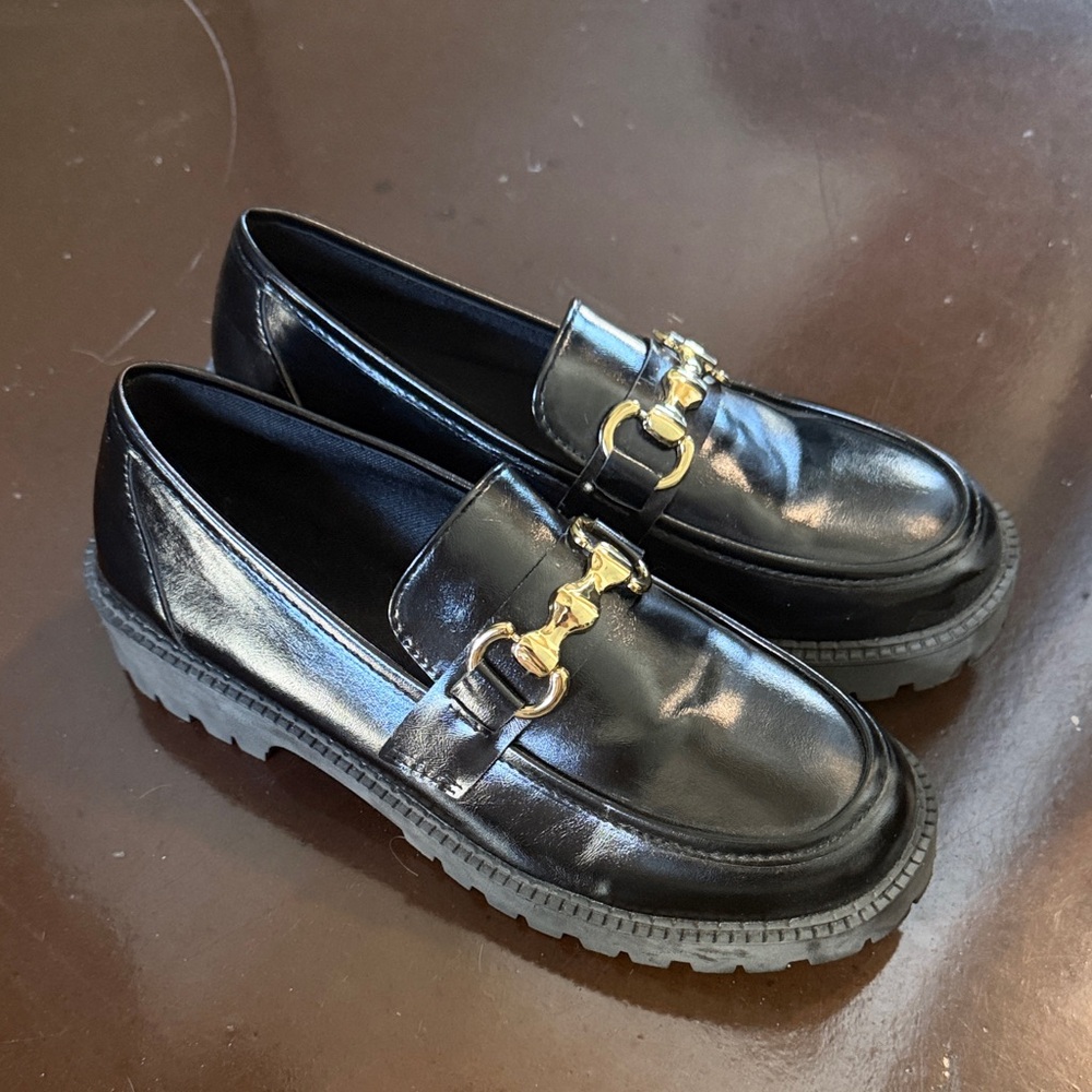 Brand New Black Loafers